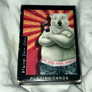 Vintage / Retro Coca-Cola Polar Bear Deck of Cards